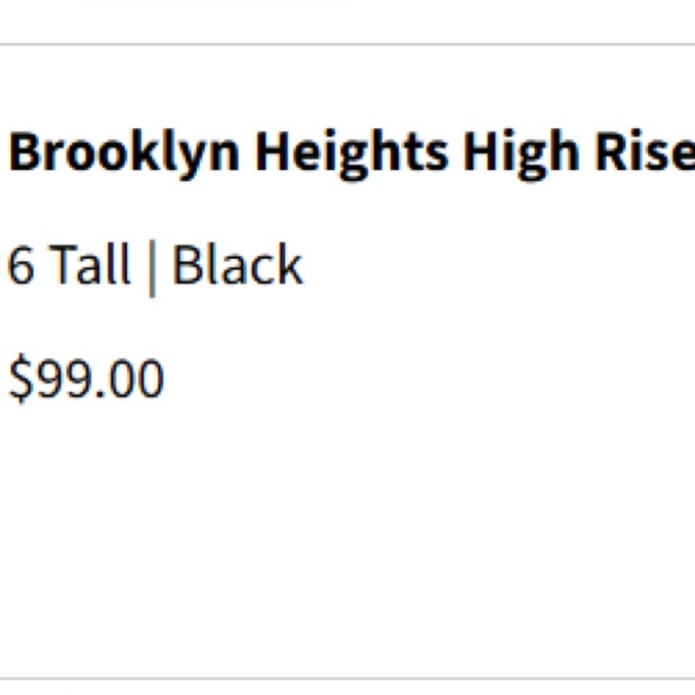 ATHLETA Black Brooklyn Heights High Rise Jogger